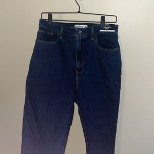 nwt abercrombie high rise super skinny ankle curve love jeans